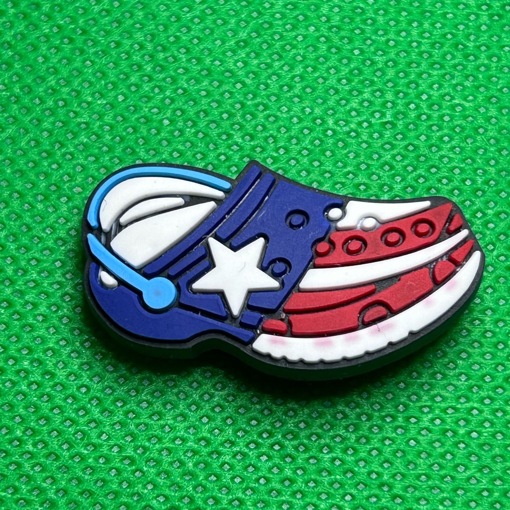 🌼 (5/$10 or 10/$15) “Dominican Pride” Fun Croc Charm Collection